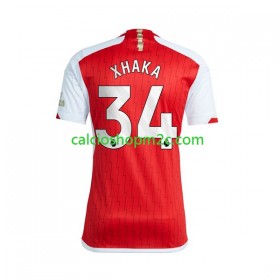 Arsenal Xhaka 34 Maglia Prima 2023/2024 Manica Corta